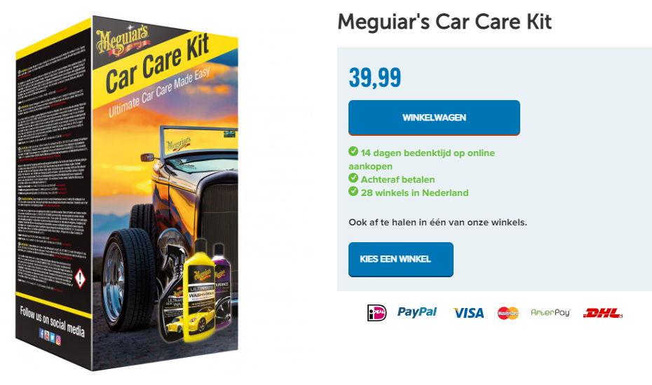 Meguiar's Car Care Kit