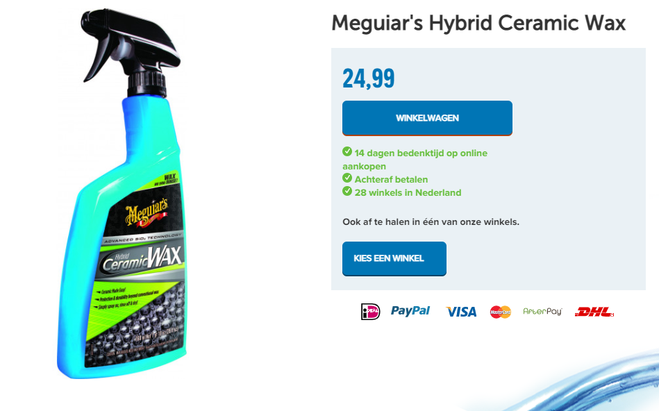 Meguiar's Hybrid Ceramic Wax