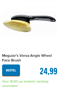 Meguiar's Versa-Angle Wheel Face Brush