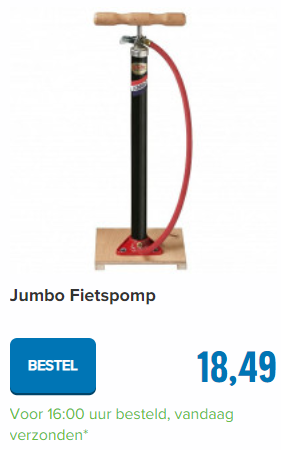 Jumbo fietspomp