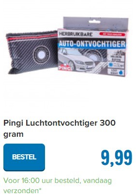 Pingi Luchtontvochtiger 300 gram