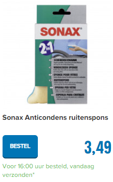 Sonax Anticondens ruitenspons