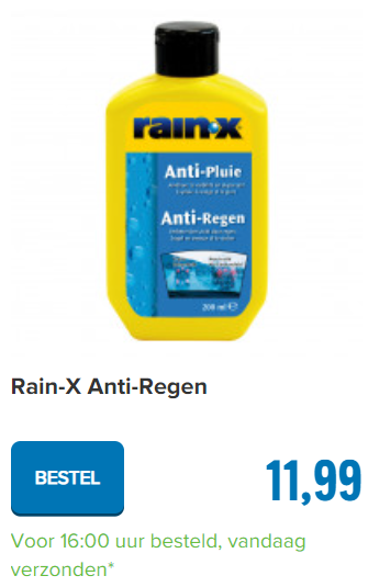 Rain-X Anti-Regen