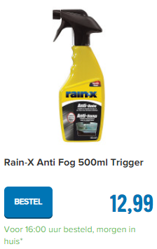 Rain-X Anti Fog 500ml Trigger