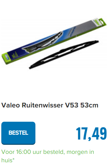 Valeo ruitenwisser