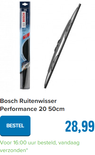 Bosch ruitenwisser